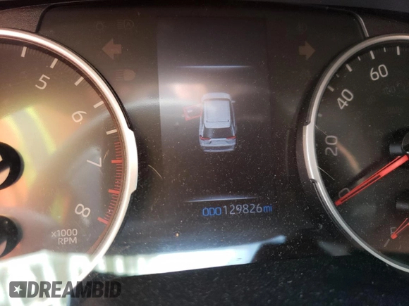2019 Toyota RAV4 XLE with VIN JTMW1RFV0KD504459, listed as a Copart auction lot 51815305 with 129,826 mi miles and Clean Title. Bid and sale history available at carsss.com. Image 9.