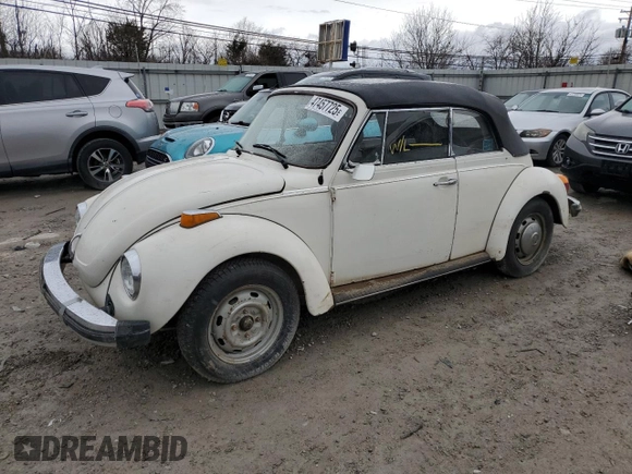 1978 Volkswagen Beetle with VIN 1582067349, listed as a Copart auction lot 47457725 with 346,185 mi miles and Salvage Title. Bid and sale history available at DreamBid. Image 1.