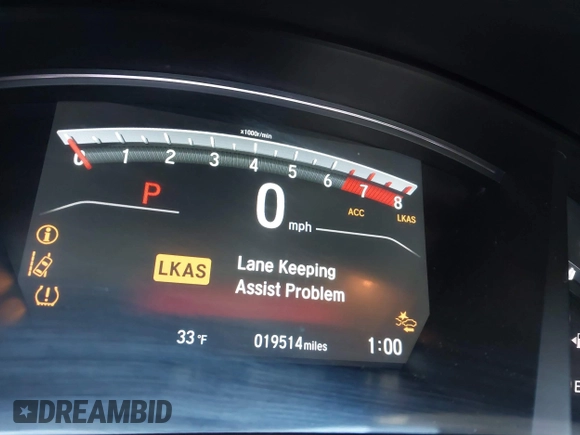 2022 Honda CR-V EX with VIN 7FARW2H50NE052730, listed as a IAAI auction lot 40717699 with 19,514 mi miles and . Bid and sale history available at DreamBid. Image 7.
