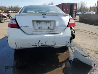 2007 Honda Civic Cpe LX with VIN 2HGFG12687H542662, listed as a Copart auction lot 53691345 with 164,986 mi miles and Salvage Title. Bid and sale history available at carsss.com. Image 6.