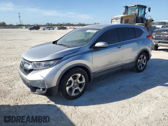 2017 Honda CR-V EX-L with VIN 5J6RW1H88HL000614, listed as a Copart auction lot 75193234 with Not Provided miles and Salvage Title. Bid and sale history available at DreamBid. Image 1.