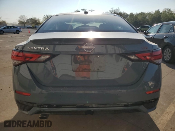 2024 Nissan Sentra SR with VIN 3N1AB8DV6RY380311, listed as a Copart auction lot 70865504 with 400 mi miles and Salvage Title. Bid and sale history available at carsss.com. Image 6.
