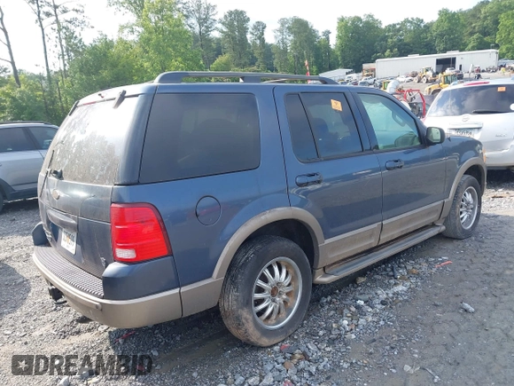2003 Ford Explorer Eddie Bauer with VIN 1FMDU74W03UC60646, listed as a IAAI auction lot 42329589 with Not provided miles and . Bid and sale history available at DreamBid. Image 4.