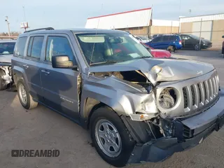 2014 Jeep Patriot Sport with VIN 1C4NJPBB5ED859028, listed as a IAAI auction lot 41238822 with 85,295 mi miles and . Bid and sale history available at DreamBid. Image 1.