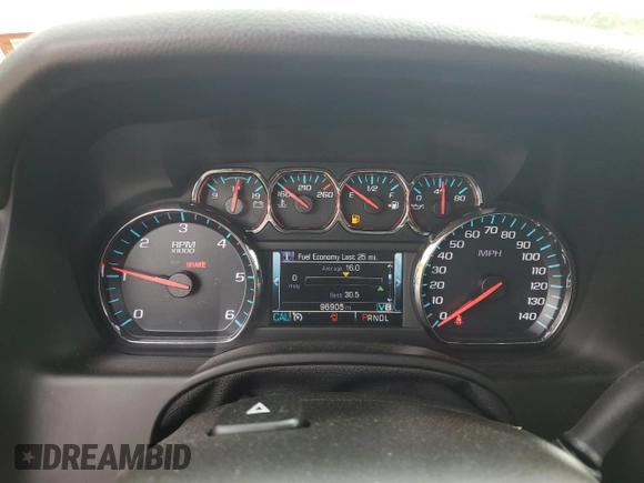 2018 Chevrolet Tahoe LT with VIN 1GNSKBKC6JR168185, listed as a Copart auction lot 55502305 with 96,905 mi miles and Salvage title. Bid and sale history available at DreamBid. Image 9.