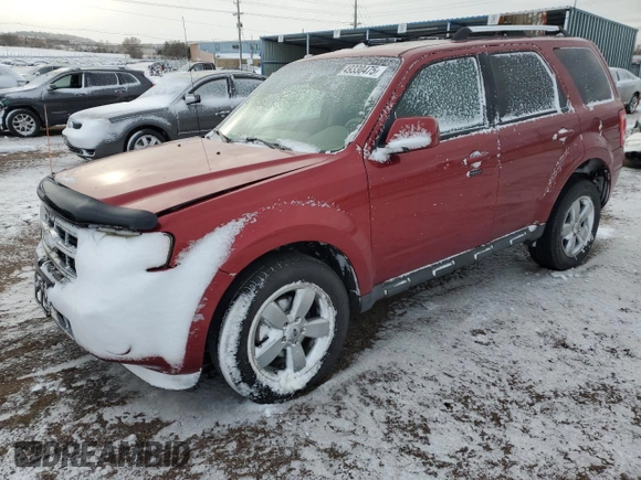 2012 Ford Escape Limited with VIN 1FMCU9EG6CKA43760, listed as a Copart auction lot 49330475 with 146,400 mi miles and Salvage Title. Bid and sale history available at DreamBid. Image 1.