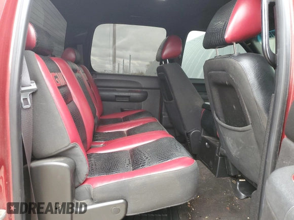 2012 GMC Sierra 1500 SLE with VIN 3GTP2VE75CG226210, listed as a Copart auction lot 51919155 with 95,681 mi miles and Salvage Title. Bid and sale history available at DreamBid. Image 10.
