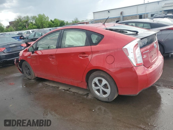 2015 Toyota Prius Four with VIN JTDKN3DU6F0420217, listed as a Copart auction lot 56020705 with 137,764 mi miles and Salvage Title. Bid and sale history available at DreamBid. Image 2.