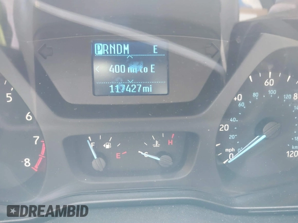 2019 Ford Transit with VIN 1FTYE1YMXKKA80772, listed as a IAAI auction lot 39910159 with 117,427 mi miles. Bid and sale history available at carsss.com. Image 15.