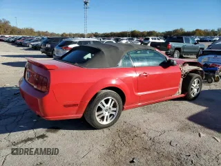 2005 Ford Mustang GT Deluxe with VIN 1ZVHT85H555246184, listed as a Copart auction lot 80784214 with 99,288 mi miles and Salvage Title. Bid and sale history available at DreamBid. Image 3.