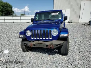 2019 Jeep Wrangler Unlimited Sahara with VIN 1C4HJXEN9KW592821, listed as a Copart auction lot 63204995 with 134,170 mi miles and Non repairable. Bid and sale history available at DreamBid. Image 14.