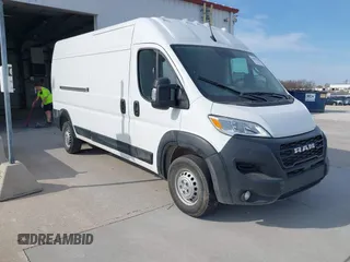 2024 Ram ProMaster Cargo Tradesman with VIN 3C6LRVDG0RE121355, listed as a IAAI auction lot 41891170 with 22,837 mi miles and . Bid and sale history available at DreamBid. Image 1.