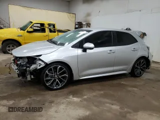 2021 Toyota Corolla Hatchback XSE with VIN JTNC4MBE4M3107280, listed as a Copart auction lot 49828485 with 70,141 mi miles and Salvage Title. Bid and sale history available at carsss.com. Image 1.