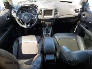 2020 Jeep Compass Latitude with VIN 3C4NJDBB0LT228984, listed as a Copart auction lot 53092445 with 24,624 mi miles and Salvage title. Bid and sale history available at DreamBid. Image 8.