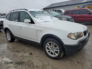 2004 BMW X3 2.5i with VIN WBXPA73494WC42071, listed as a Copart auction lot 44988135 with 234,462 mi miles and Non Repairable. Bid and sale history available at carsss.com. Image 4.