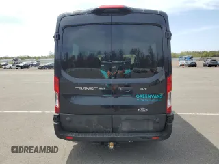 2024 Ford Transit Passenger XL with VIN 1FBAX2C87RKA89021, listed as a Copart auction lot 54859575 with 28,791 mi miles and Salvage title. Bid and sale history available at DreamBid. Image 6.