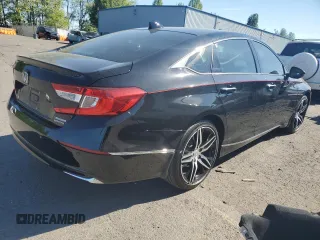 2021 Honda Accord Touring with VIN 1HGCV3F91MA007630, listed as a Copart auction lot 55778435 with 44,491 mi miles and Salvage title. Bid and sale history available at DreamBid. Image 3.