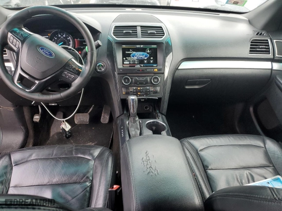 2016 Ford Explorer XLT with VIN 1FM5K7D84GGB16498, listed as a Copart auction lot 43469485 with 121,112 mi miles and Salvage Title. Bid and sale history available at carsss.com. Image 8.