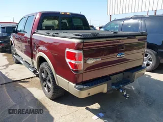 2009 Ford F-150 XL with VIN 1FTPW12V59KC92757, listed as a IAAI auction lot 42035890 with 423,095 mi miles. Bid and sale history available at carsss.com. Image 3.