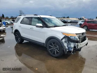 2015 Ford Explorer Limited with VIN 1FM5K7F84FGB11880, listed as a Copart auction lot 46460425 with 93,418 mi miles and Salvage Title. Bid and sale history available at carsss.com. Image 4.