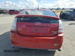 2006 Toyota Prius with VIN JTDKB20U367081433, listed as a Copart auction lot 51389525 with 0 mi miles and Salvage Title. Bid and sale history available at carsss.com. Image 6.