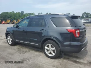 2017 Ford Explorer XLT with VIN 1FM5K8D88HGD74448, listed as a Copart auction lot 57061275 with 110,439 mi miles and Salvage title. Bid and sale history available at DreamBid. Image 2.