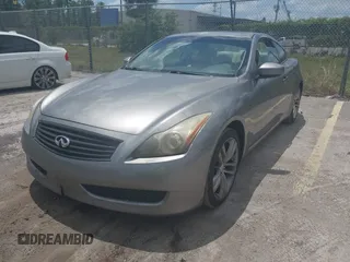 2008 Infiniti G37 Coupe Journey with VIN JNKCV64E08M103428, listed as a IAAI auction lot 42188627 with 157,824 mi miles. Bid and sale history available at carsss.com. Image 2.
