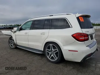 2018 Mercedes-Benz GLS 550 with VIN 4JGDF7DE3JB127616, listed as a Copart auction lot 49472135 with 137,793 mi miles and Non repairable. Bid and sale history available at DreamBid. Image 2.