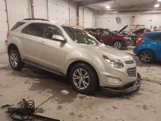 2016 Chevrolet Equinox LT z VIN 2GNALCEKXG1165793, wystawiony jako IAAI lot #41347789 z przebiegiem 137 560 mil mil oraz . Historia ofert i sprzedaży dostępna na DreamBid. Obrazek 1.