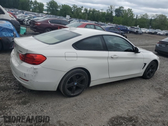 2015 BMW 4 Series 428i xDrive z VIN WBA3N9C59FK246615, wystawiony jako Copart lot #58202885 z przebiegiem 98 570 mil mil oraz Szkoda całkowita • Salvage title. Historia ofert i sprzedaży dostępna na DreamBid. Obrazek 3.