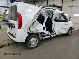 2022 Ram ProMaster City Passenger with VIN ZFBHRFAB4N6W50694, listed as a Copart auction lot 87736725 with 25,598 mi miles and Salvage Title. Bid and sale history available at DreamBid. Image 3.