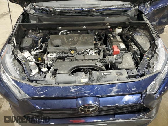 2021 Toyota RAV4 XLE with VIN 2T3P1RFV7MW196605, listed as a Copart auction lot 63502735 with 32,150 mi miles and Salvage title. Bid and sale history available at DreamBid. Image 12.