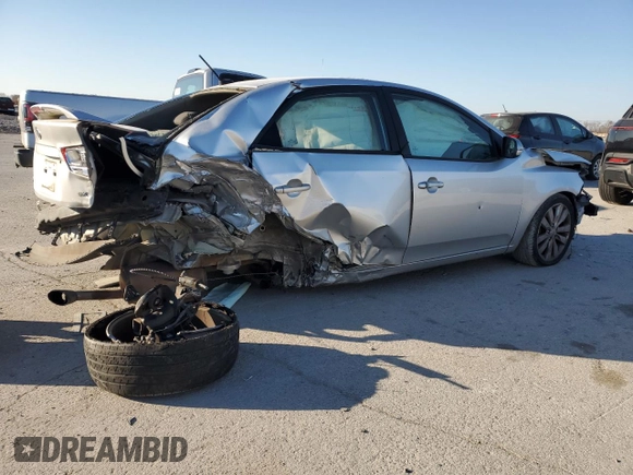2013 Kia Forte SX with VIN KNAFW4A32D5656442, listed as a Copart auction lot 83443284 with 139,786 mi miles and Salvage Title. Bid and sale history available at carsss.com. Image 3.