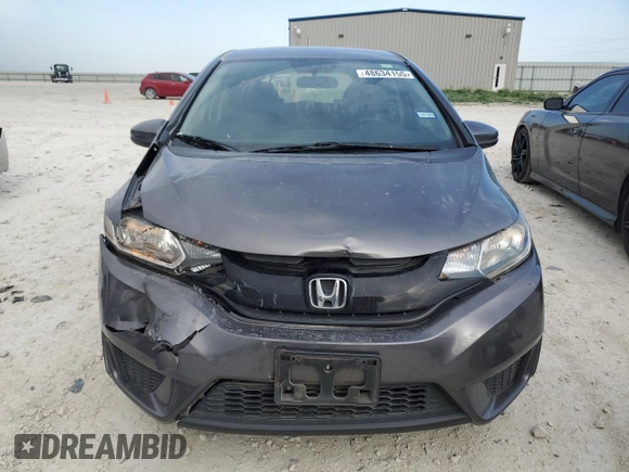 2016 Honda Fit LX with VIN JHMGK5H58GX040574, listed as a Copart auction lot 48634155 with 61,020 mi miles and Salvage Title. Bid and sale history available at carsss.com. Image 5.
