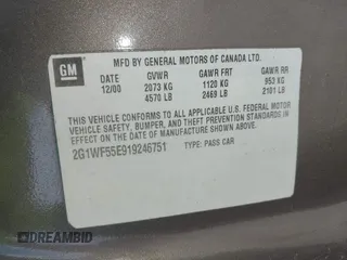 2003 Chevrolet Impala z VIN 2G1WF52E239175562, wystawiony jako IAAI lot #42279518 z przebiegiem 232 127 mil mil oraz . Historia ofert i sprzedaży dostępna na DreamBid. Obrazek 9.