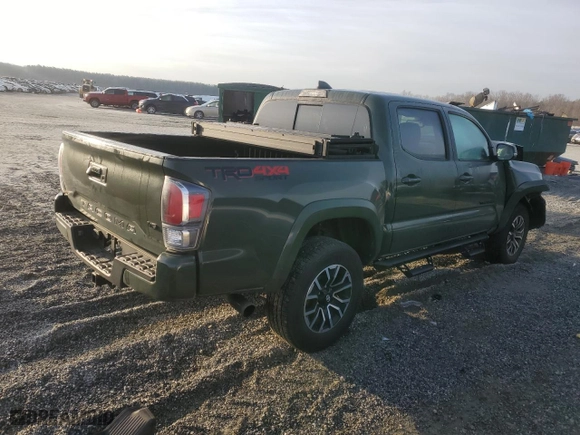 2022 Toyota Tacoma 4WD SR with VIN 3TMCZ5AN4NM513931, listed as a Copart auction lot 48511845 with 26,750 mi miles and Salvage Title. Bid and sale history available at carsss.com. Image 3.