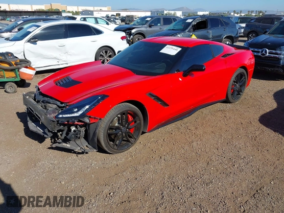 2017 Chevrolet Corvette Z51 1LT z VIN 1G1YH2D71H5115535, wystawiony jako IAAI lot #42235440 z przebiegiem 57 077 mil mil oraz . Historia ofert i sprzedaży dostępna na DreamBid. Obrazek 18.