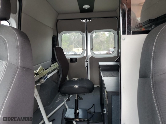 2020 Ram ProMaster Cargo Van with VIN 3C6TRVBG7LE116325, listed as a Copart auction lot 86352694 with 30,230 mi miles and Salvage Title. Bid and sale history available at carsss.com. Image 10.