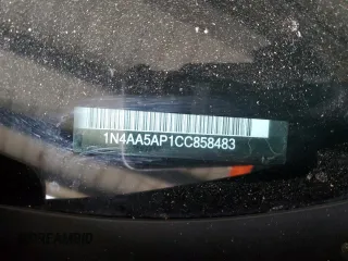 2012 Nissan Maxima SV z VIN 1N4AA5AP1CC858483, wystawiony jako Copart lot #65091205 z przebiegiem 196 886 mil mil oraz Szkoda całkowita • Salvage title. Historia ofert i sprzedaży dostępna na DreamBid. Obrazek 13.