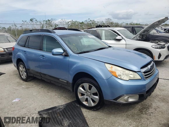2010 Subaru Outback 2.5i Prem with VIN 4S4BRCBC9A3373735, listed as a Copart auction lot 76573974 with 0 mi miles and Non Repairable. Bid and sale history available at carsss.com. Image 4.