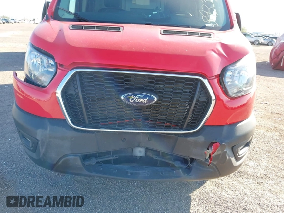 2023 Ford Transit Cargo with VIN 1FTYE1Y80PKB93303, listed as a IAAI auction lot 41756790 with 22,741 mi miles. Bid and sale history available at carsss.com. Image 6.