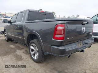 2019 Ram 1500 Limited with VIN 1C6SRFHT6KN773195, listed as a IAAI auction lot 42421233 with 82,506 mi miles and . Bid and sale history available at DreamBid. Image 3.