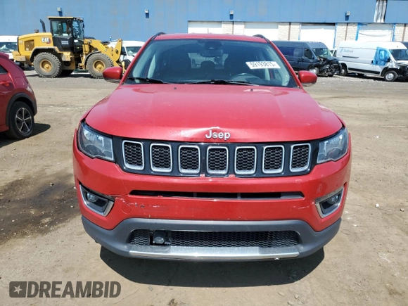2021 Jeep Compass Limited z VIN 3C4NJDCB4MT519570, wystawiony jako Copart lot #59193815 z przebiegiem 109 799 mil mil oraz Czysty tytuł • Clean title. Historia ofert i sprzedaży dostępna na DreamBid. Obrazek 5.