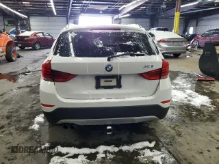 2014 BMW X1 xDrive28i with VIN WBAVL1C51EVY12411, listed as a Copart auction lot 44966055 with 76,462 mi miles and Salvage Title. Bid and sale history available at carsss.com. Image 6.