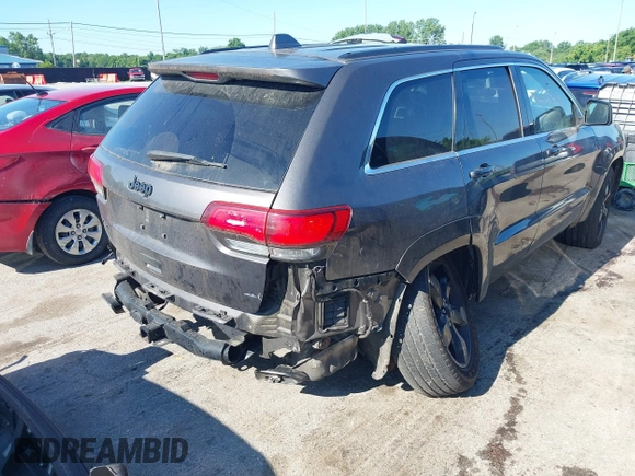 2016 Jeep Grand Cherokee Overland with VIN 1C4RJFCGXGC443961, listed as a IAAI auction lot 42639434 with 122,216 mi miles and . Bid and sale history available at DreamBid. Image 6.
