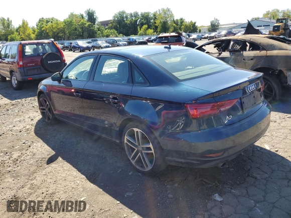 2018 Audi A3 Sedan Premium with VIN WAUB8GFF0J1066319, listed as a Copart auction lot 67491053 with 43,966 mi miles. Bid and sale history available at carsss.com. Image 2.