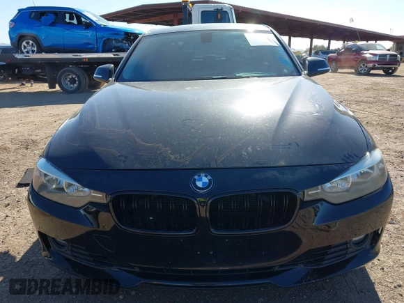 2012 BMW 3 Series 328i with VIN WBA3A5C58CF343636, listed as a IAAI auction lot 41832374 with 136,968 mi miles. Bid and sale history available at carsss.com. Image 6.