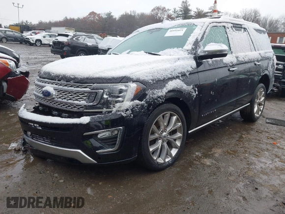 2019 Ford Expedition Platinum with VIN 1FMJU1MT5KEA25576, listed as a IAAI auction lot 40991021 with 44,446 mi miles. Bid and sale history available at carsss.com. Image 17.
