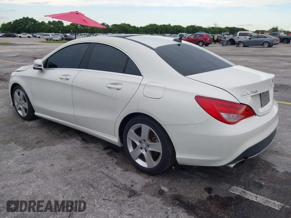 2015 Mercedes-Benz CLA 250 with VIN WDDSJ4GB3FN255103, listed as a IAAI auction lot 42405451 with Not provided miles and . Bid and sale history available at DreamBid. Image 3.