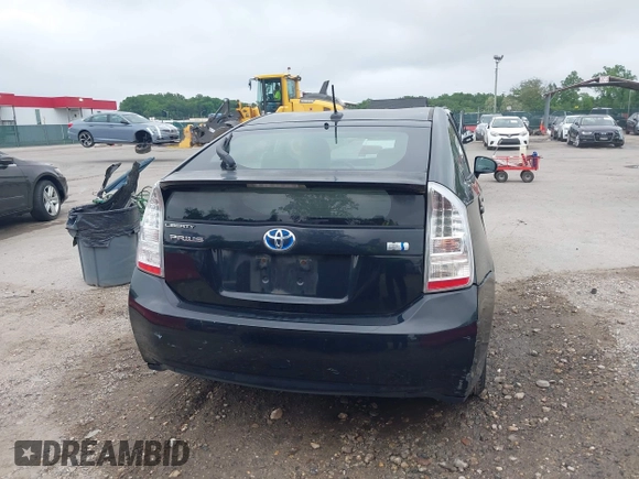 2011 Toyota Prius I with VIN JTDKN3DU7B1375308, listed as a IAAI auction lot 42175054 with 146,975 mi miles. Bid and sale history available at carsss.com. Image 16.